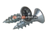 Шуруп универсальный с потайной головкой PZ AN 201 3,5×25 сталь  цб