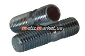 Шпилька резьбовая с допуском 1,25d DIN 939 M10×40 сталь 8.8 цб