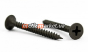 DIN18182 Саморез черный по металлу 3.5x55 фосф