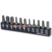 Набор бит для шуруповерта TOPTUL 1/4" 11ед. GAAV1103