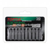 Набор насадок отверточных TOPTUL 5/16" L30мм PH2 10ед. FSBA1002G