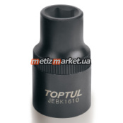 Головка 1/2" пятигранная 10мм (для гидравлических насосов) TOPTUL JEBK1610
