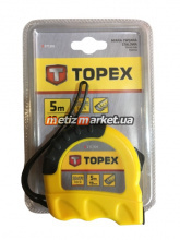 Рулетка Shiftlock 10м Topex