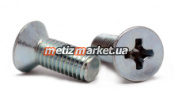 Винт гол потай DIN 965 (цб) 4х8